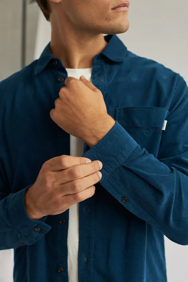 Men Holdoya 8211 Poseidon Blue TWOTHIRDS Shirts
