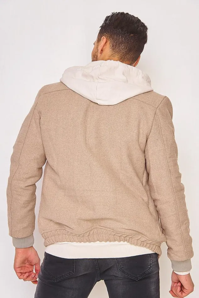Men Jacket In Beige Beige Brentiny Paris Jackets