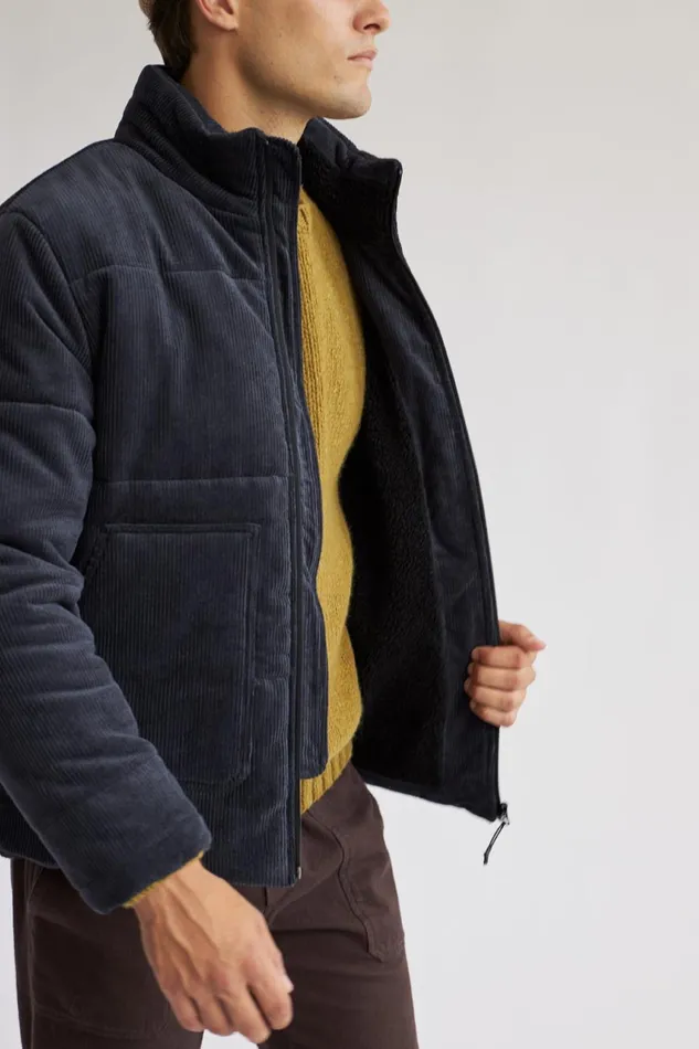 Men Jackets Men 8211 Strangford 8211 Navy TWOTHIRDS Jackets