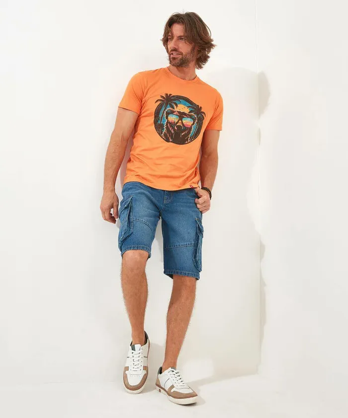 Men Joe Browns New Adventures Tee Orange Men Joe Browns New Adventures Tee Orange