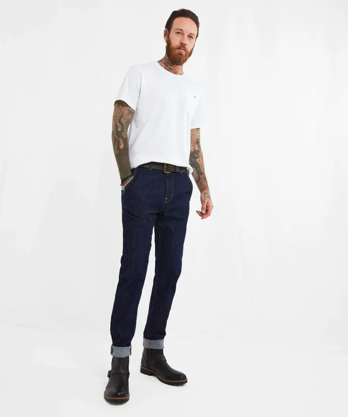 Men Joe Browns Terrific Tapered Jeans Blue