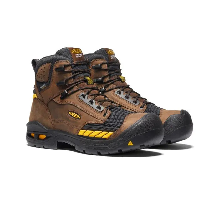 Men KEEN Boots CarbonFiber Toe Work Boots 8211 Troy 6quot Men KEEN Boots CarbonFiber Toe Work Boots 8211 Troy 6quot
