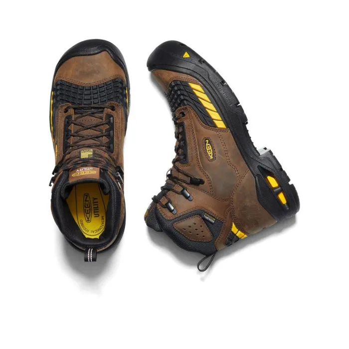 Men KEEN Boots CarbonFiber Toe Work Boots 8211 Troy 6quot Men KEEN Boots CarbonFiber Toe Work Boots 8211 Troy 6quot