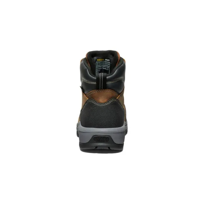Men KEEN Boots Evanston Boot 6quot Waterproof BisonBlack Leather Work Boot Men KEEN Boots Evanston Boot 6quot Waterproof BisonBlack Leather Work Boot