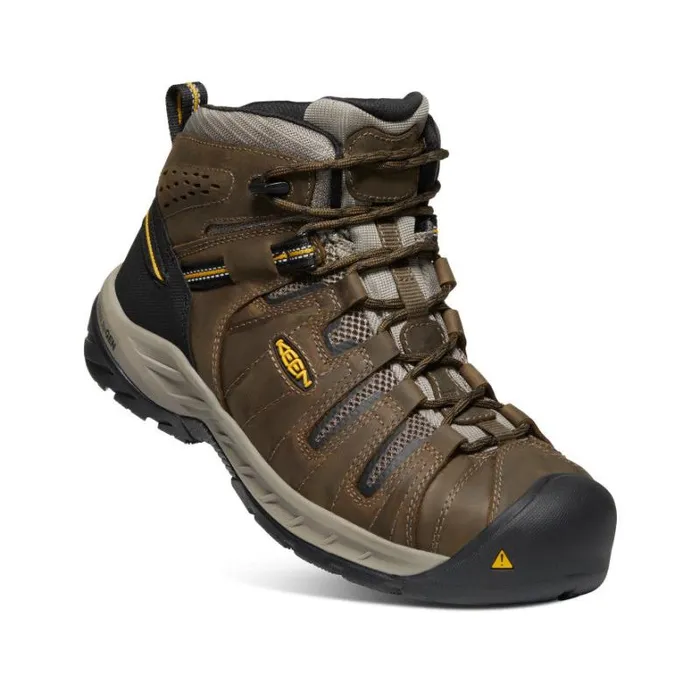 Men KEEN Boots Flint II Boot Steel Toe Cascade BrownGolden Rod Men KEEN Boots Flint II Boot Steel Toe Cascade BrownGolden Rod