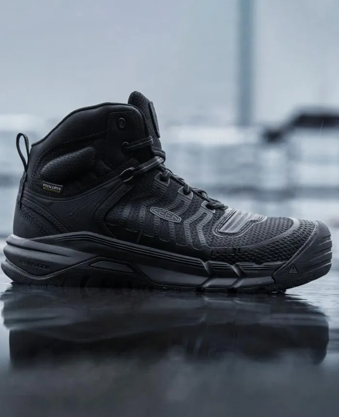 Men KEEN Boots Waterproof Work Sneakers 8211 Kansas City Mid Men KEEN Boots Waterproof Work Sneakers 8211 Kansas City Mid