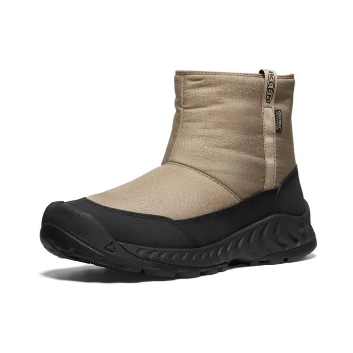 Men KEEN Casual Hood NXIS Pull On Waterproof Brown Boot Men KEEN Casual Hood NXIS Pull On Waterproof Brown Boot