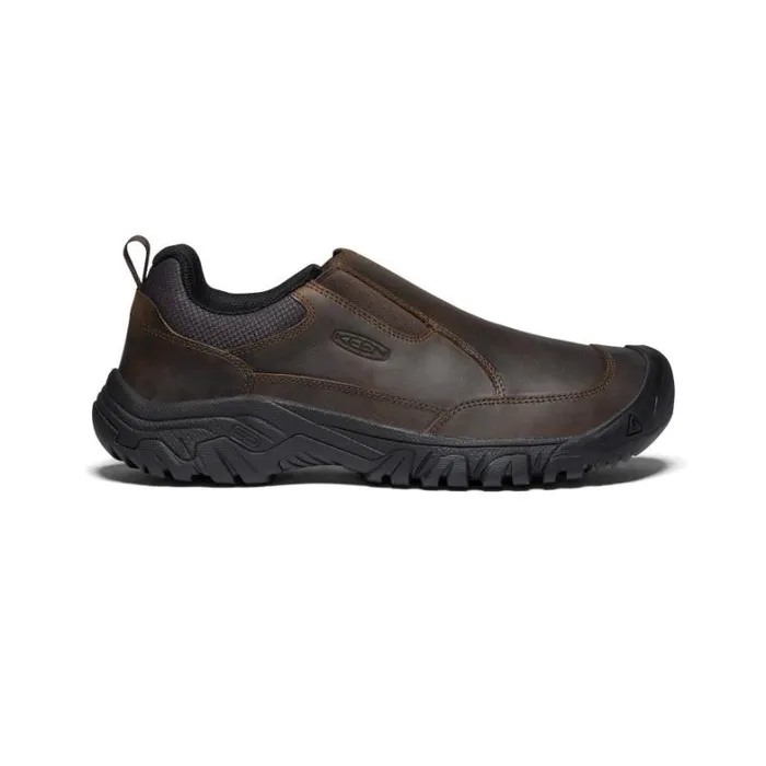 Men KEEN Casual Targhee III SlipOn Wide Brown Leather Slipon