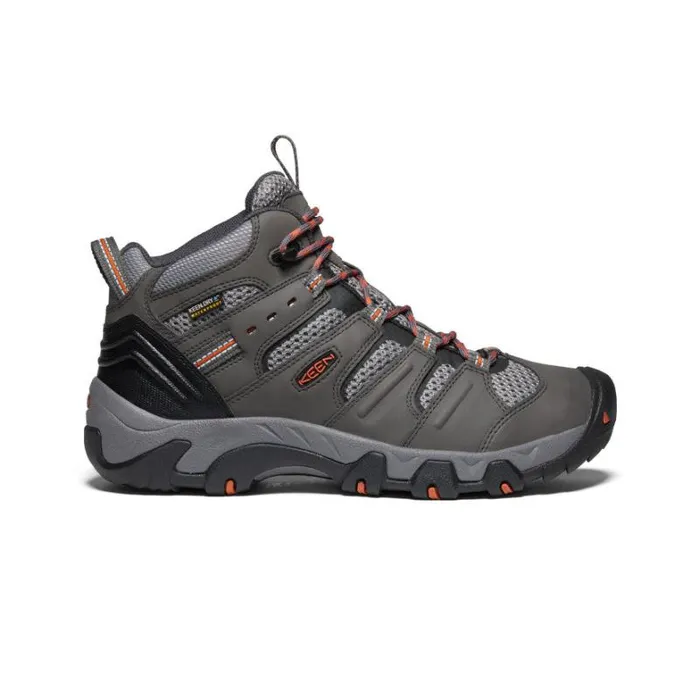 Men KEEN Hike Grey Hiking Boots 8211 Koven Mid WP
