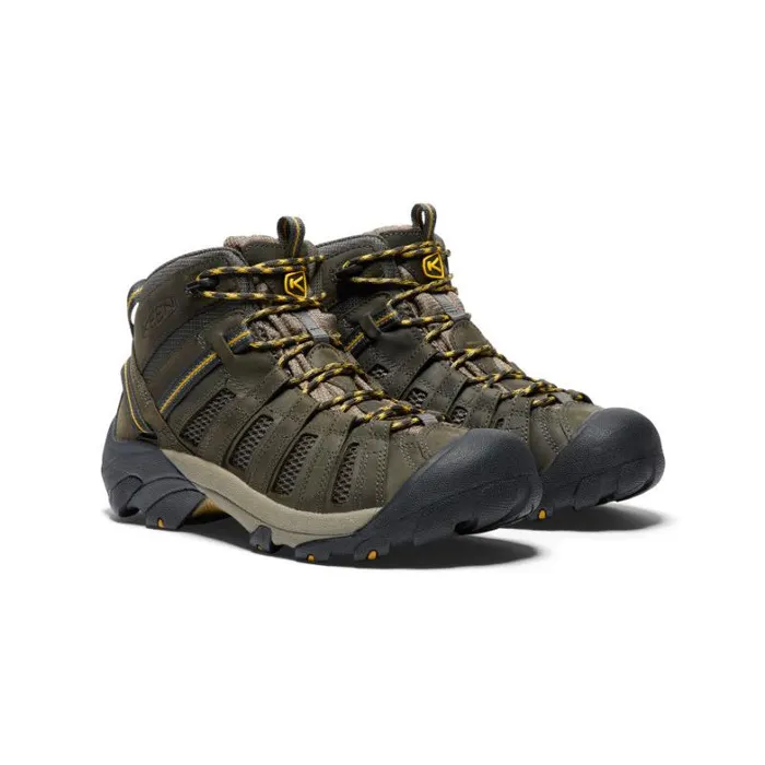Men KEEN Hike Voyageur Mid 8211 Vented Hiking Boots Men KEEN Hike Voyageur Mid 8211 Vented Hiking Boots