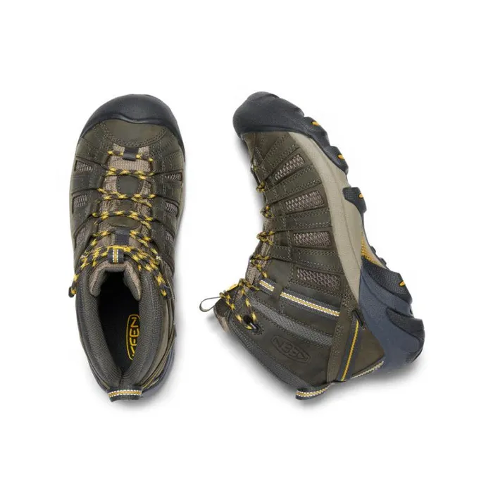 Men KEEN Hike Voyageur Mid 8211 Vented Hiking Boots Men KEEN Hike Voyageur Mid 8211 Vented Hiking Boots