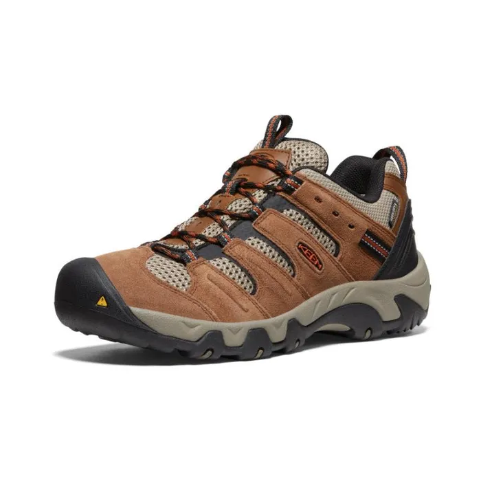 Men KEEN Shoes Headout Waterproof Brown Leather Hiking Shoe Men KEEN Shoes Headout Waterproof Brown Leather Hiking Shoe