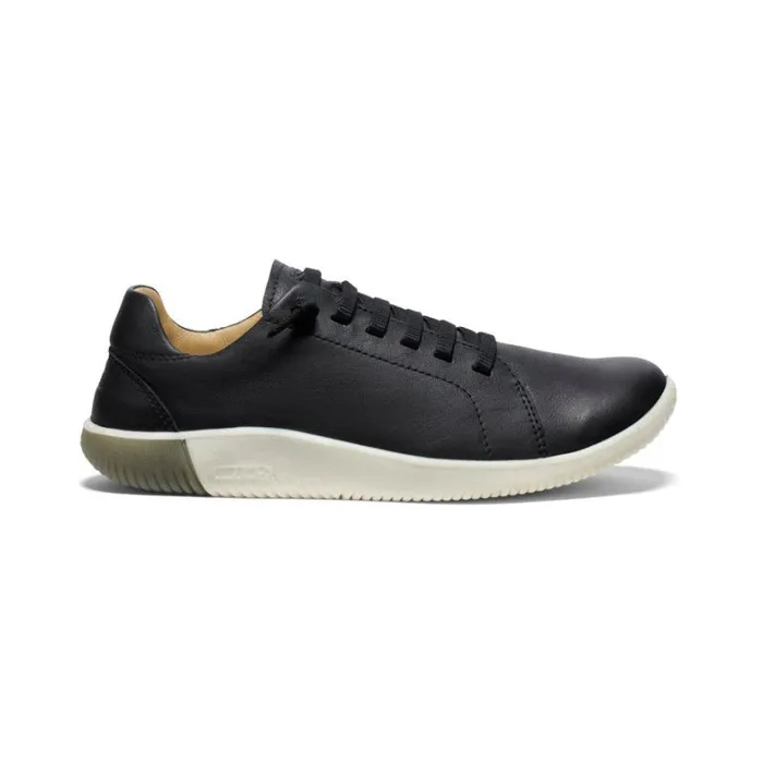Men KEEN SlipOns Black Leather Sneakers 8211 KNX Lace