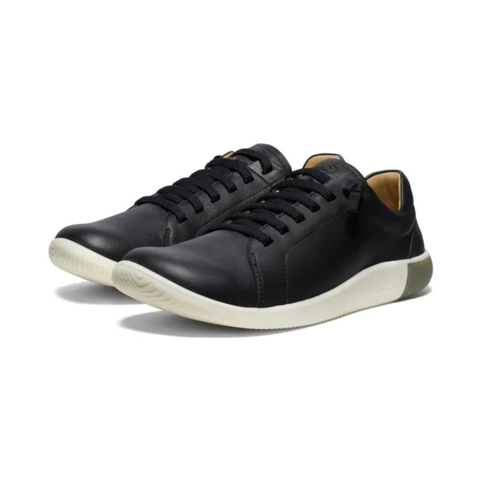 Men KEEN SlipOns Black Leather Sneakers 8211 KNX Lace Men KEEN SlipOns Black Leather Sneakers 8211 KNX Lace