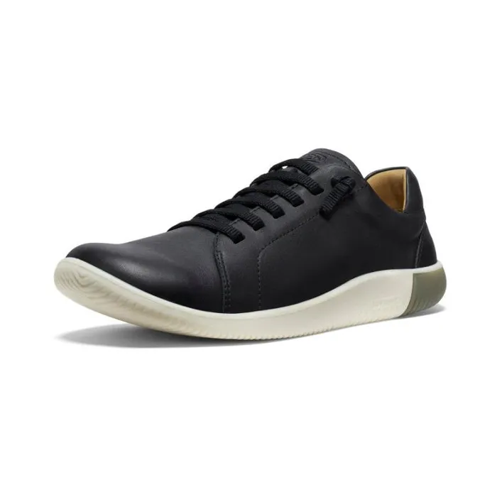 Men KEEN SlipOns Black Leather Sneakers 8211 KNX Lace Men KEEN SlipOns Black Leather Sneakers 8211 KNX Lace