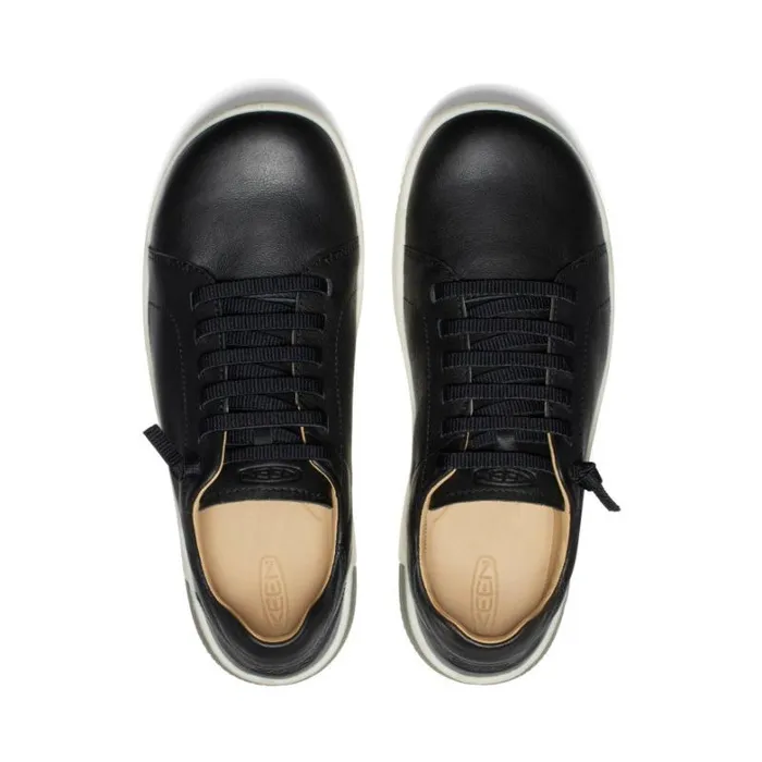 Men KEEN SlipOns Black Leather Sneakers 8211 KNX Lace Men KEEN SlipOns Black Leather Sneakers 8211 KNX Lace