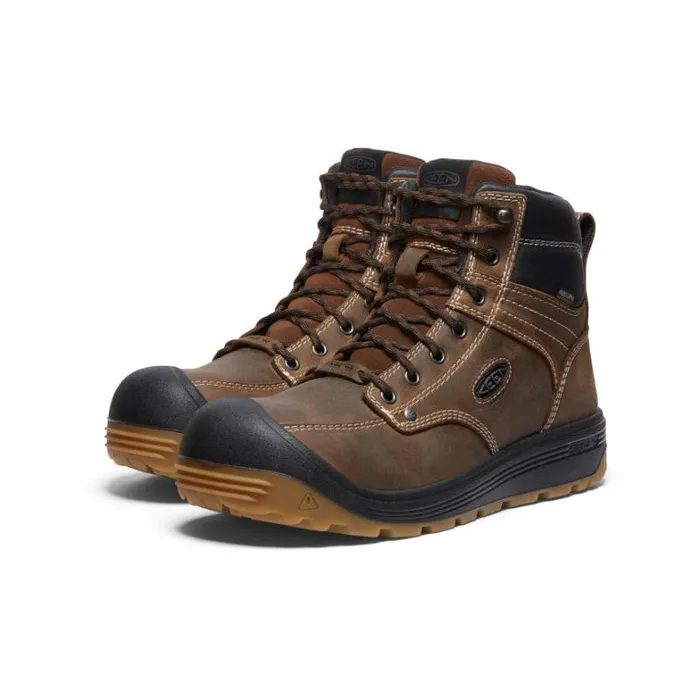 Men KEEN Work Boots and Shoes Brown Work Boots 8211 Fort Wayne 6quot WP Men KEEN Work Boots and Shoes Brown Work Boots 8211 Fort Wayne 6quot WP