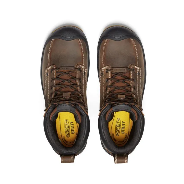 Men KEEN Work Boots and Shoes Brown Work Boots 8211 Fort Wayne 6quot WP Men KEEN Work Boots and Shoes Brown Work Boots 8211 Fort Wayne 6quot WP