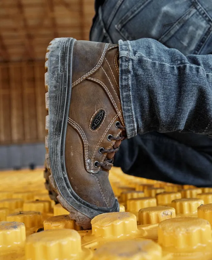 Men KEEN Work Boots and Shoes Brown Work Boots 8211 Fort Wayne 6quot WP Men KEEN Work Boots and Shoes Brown Work Boots 8211 Fort Wayne 6quot WP