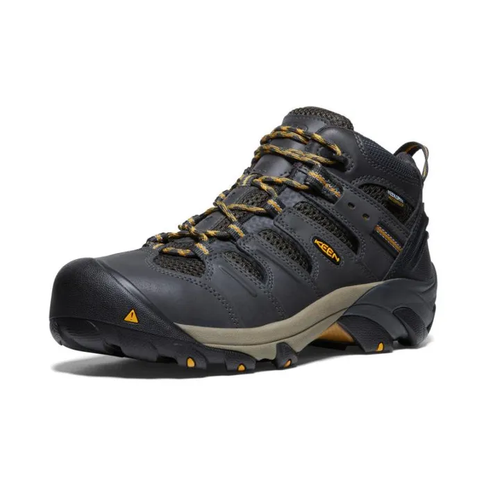 Men KEEN Work Boots and Shoes Lansing Waterproof Mid Steel Toe Men KEEN Work Boots and Shoes Lansing Waterproof Mid Steel Toe