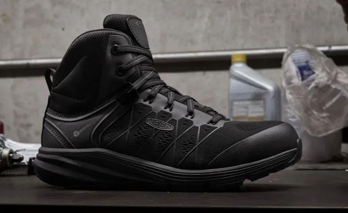 Men KEEN Work Boots and Shoes Raven Work Sneaker Boots 8211 Vista Energy Mid Men KEEN Work Boots and Shoes Raven Work Sneaker Boots 8211 Vista Energy Mid