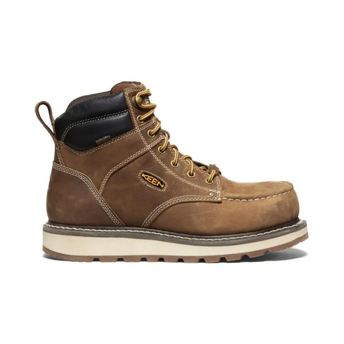 Men KEEN Work Boots and Shoes Waterproof CarbonFiber Toe Boots 8211 Cincinnati 6quot