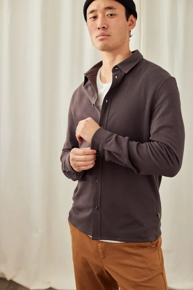 Men Kwale 8211 Dark Sand TWOTHIRDS Shirts