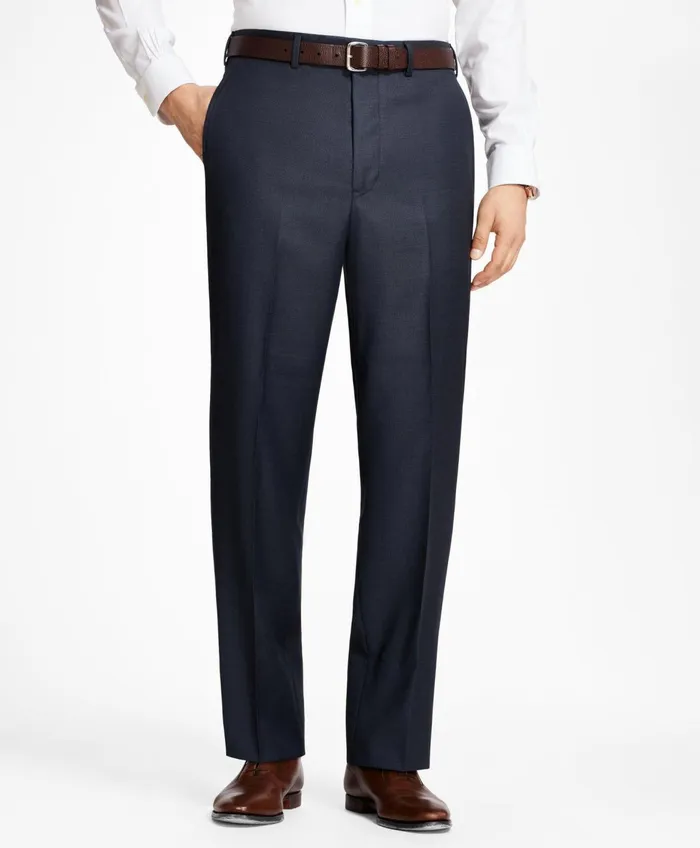 Men Madison Fit Tic 1818 Suit Blue Brooks Brothers Suits