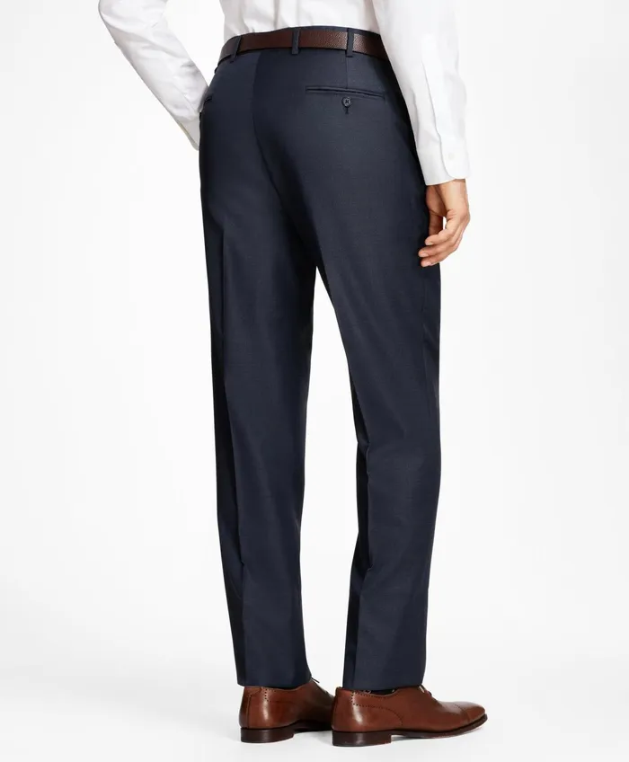 Men Madison Fit Tic 1818 Suit Blue Brooks Brothers Suits