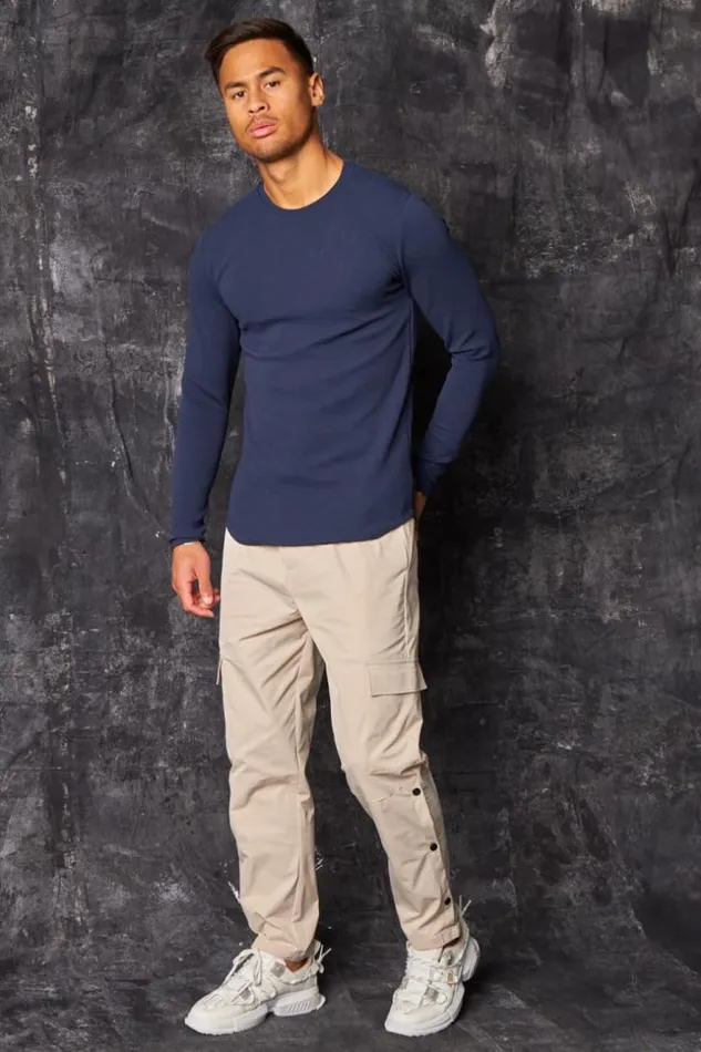 Men Pantalon De Jogging Cargo Boutons Pressions Beige Beige Brentiny Paris Jogging Bottoms Men Pantalon De Jogging Cargo Boutons Pressions Beige Beige Brentiny Paris Jogging Bottoms
