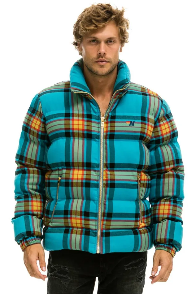 Men PLAID TRAVELER JACKET 8211 JACKSON PLAID Aviator Nation Outerwear