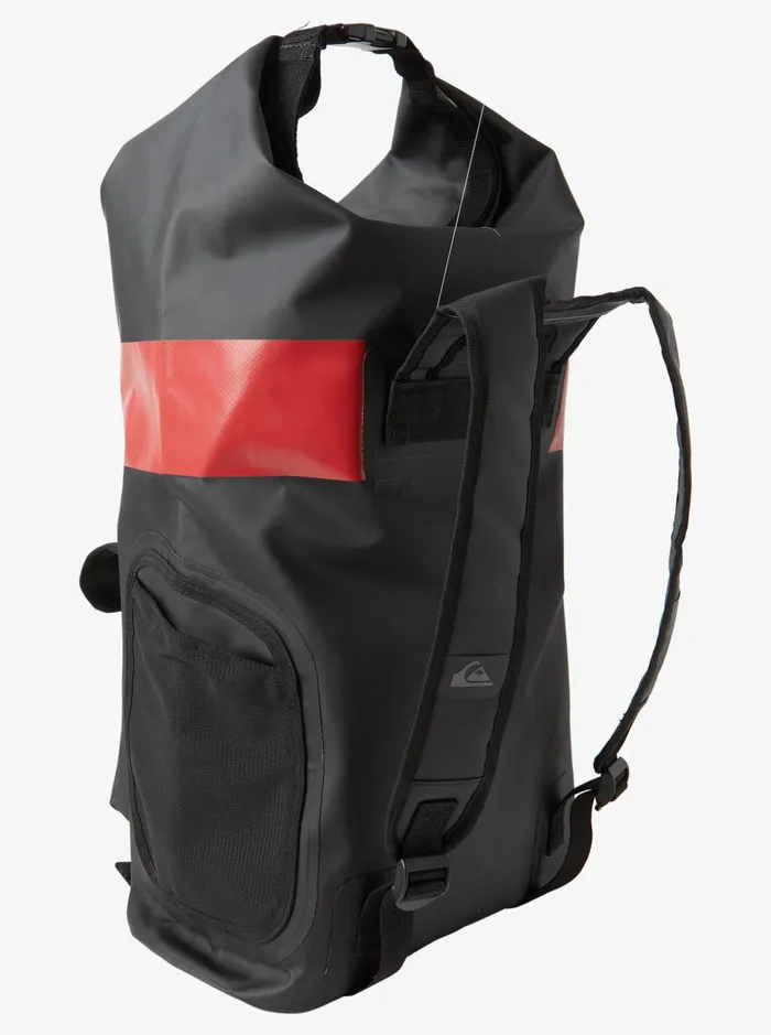 Men Quiksilver Backpacks and Bags Hi Sea Stash RollTop Surf Backpack Black Men Quiksilver Backpacks and Bags Hi Sea Stash RollTop Surf Backpack Black