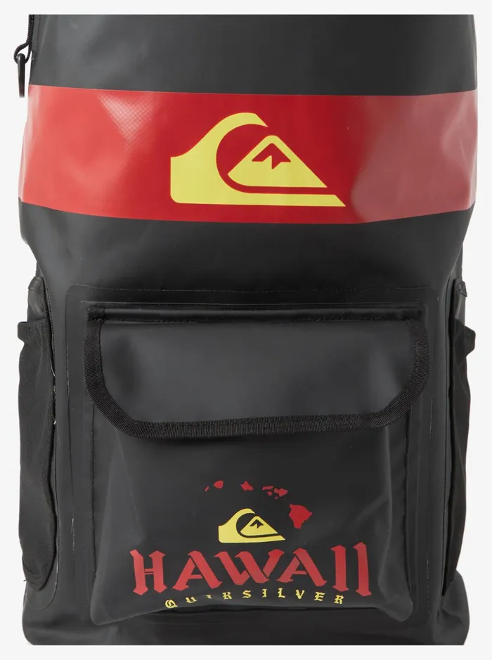 Men Quiksilver Backpacks and Bags Hi Sea Stash RollTop Surf Backpack Black Men Quiksilver Backpacks and Bags Hi Sea Stash RollTop Surf Backpack Black