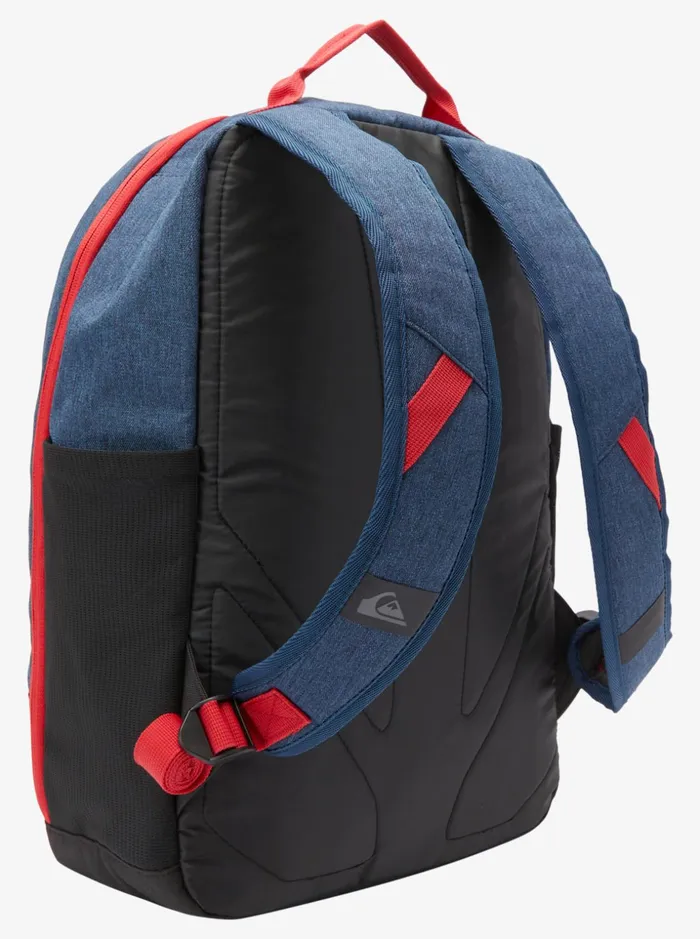 Men Quiksilver Backpacks and Bags Lunch Train 19 L Backpack Insignia Blue Heather Men Quiksilver Backpacks and Bags Lunch Train 19 L Backpack Insignia Blue Heather