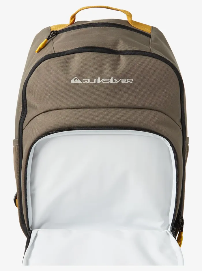 Men Quiksilver Backpacks and Bags Schoolie Cooler 20 Insulated Cooler Backpack Major Brown Men Quiksilver Backpacks and Bags Schoolie Cooler 20 Insulated Cooler Backpack Major Brown