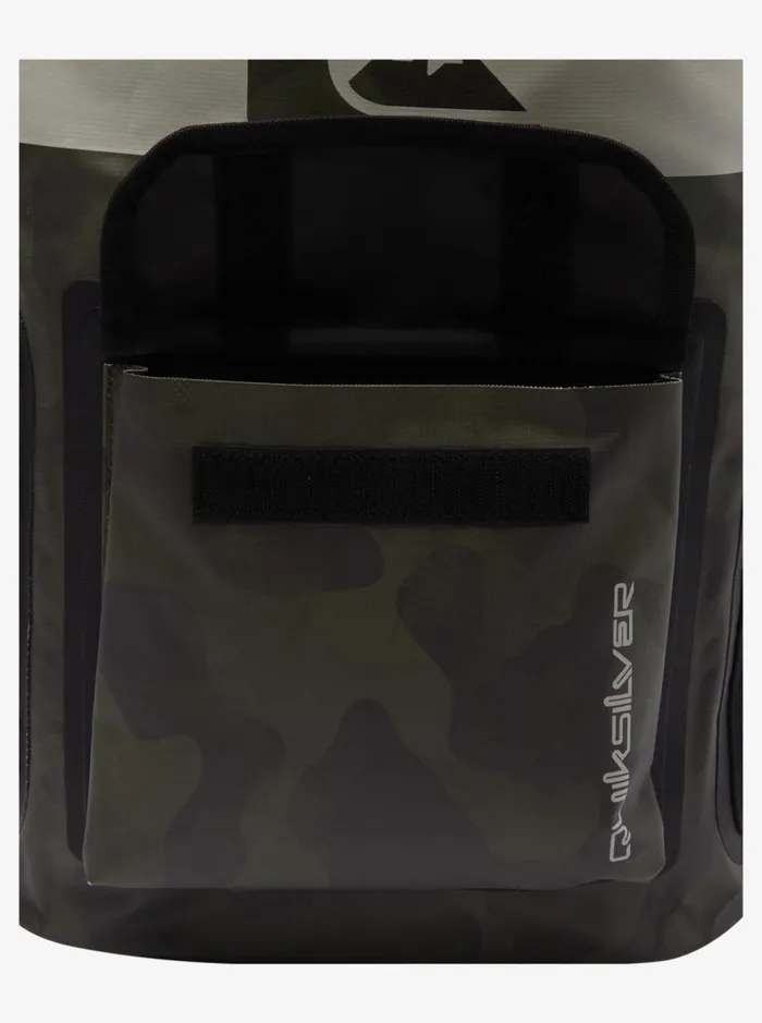 Men Quiksilver Backpacks and Bags Sea Stash 20L Medium Surf Backpack Black Camoflage Men Quiksilver Backpacks and Bags Sea Stash 20L Medium Surf Backpack Black Camoflage
