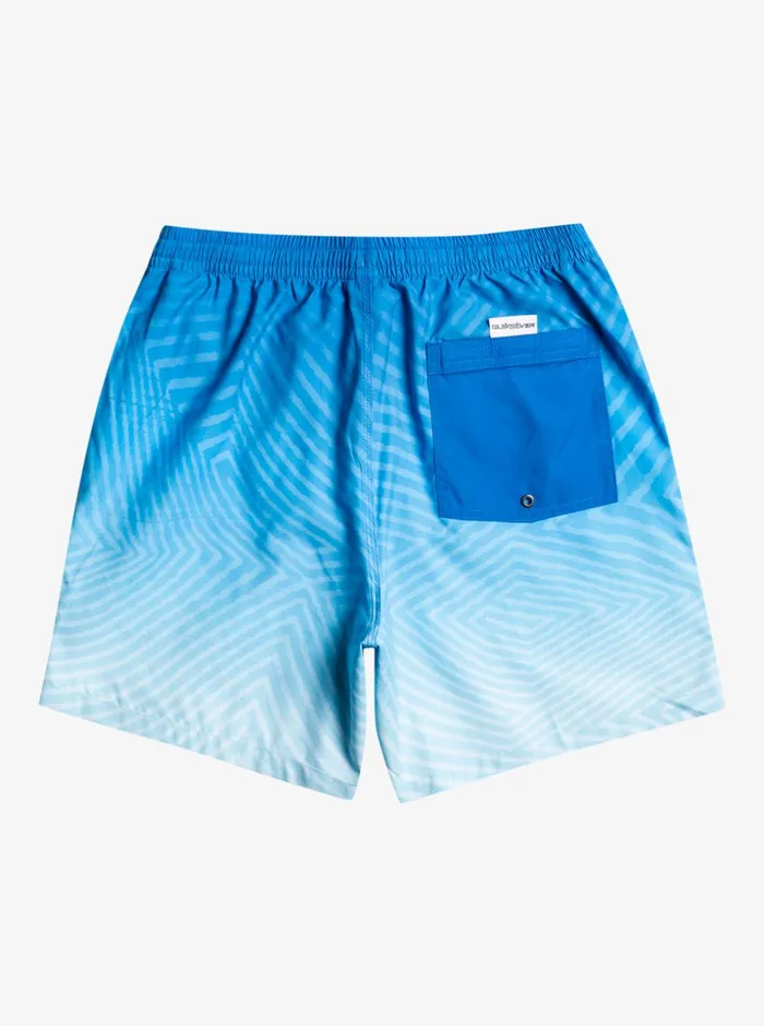 Men Quiksilver Boardshorts Everyday Warped Logo 17034 Volleys Snorkel Blue Men Quiksilver Boardshorts Everyday Warped Logo 17034 Volleys Snorkel Blue