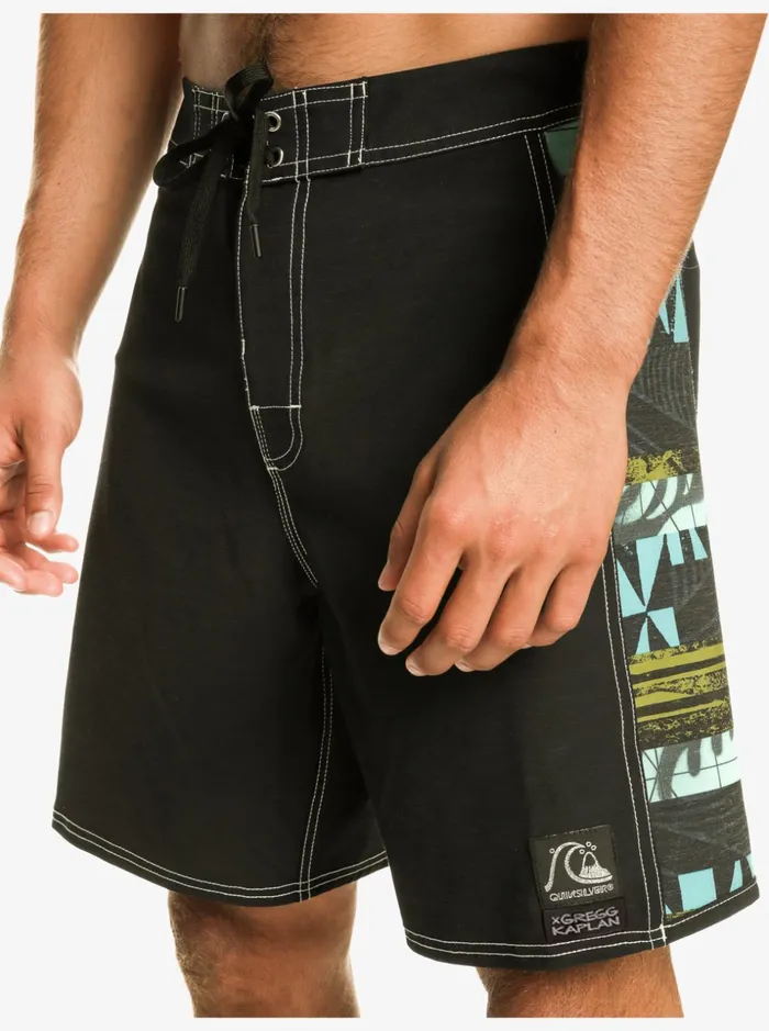 Men Quiksilver Boardshorts Gregg Kaplan Blank Canvas Arch 18034 Boardshorts Black Men Quiksilver Boardshorts Gregg Kaplan Blank Canvas Arch 18034 Boardshorts Black