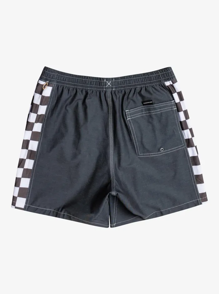 Men Quiksilver Boardshorts HEMPSTRETCH Original Arch 17034 Volleys Black Men Quiksilver Boardshorts HEMPSTRETCH Original Arch 17034 Volleys Black
