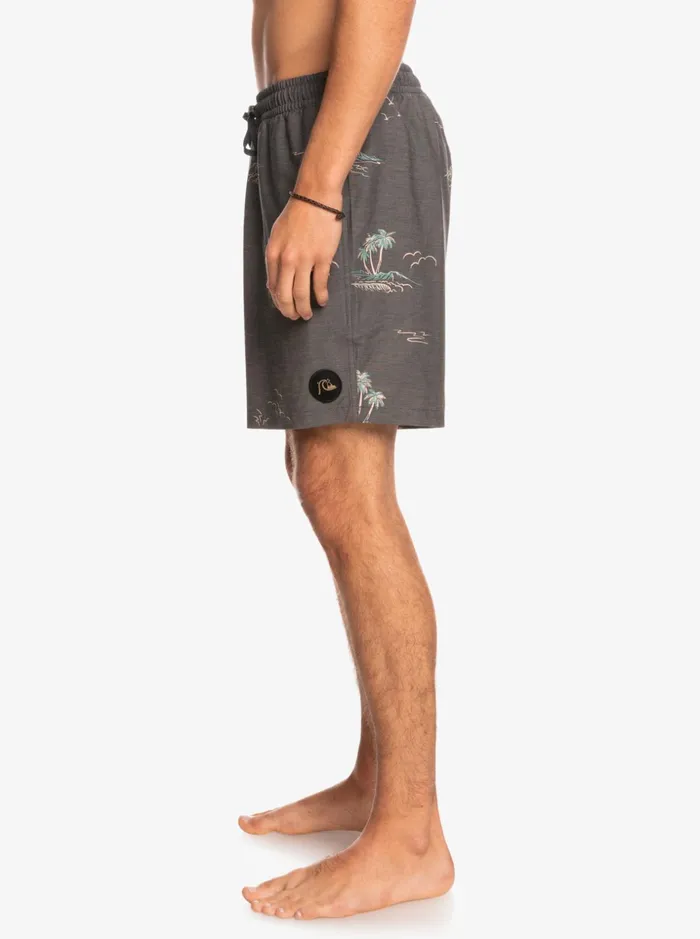Men Quiksilver Boardshorts Mix PCS 17034 Volleys Black Men Quiksilver Boardshorts Mix PCS 17034 Volleys Black