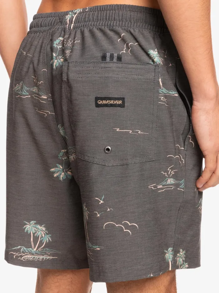 Men Quiksilver Boardshorts Mix PCS 17034 Volleys Black Men Quiksilver Boardshorts Mix PCS 17034 Volleys Black