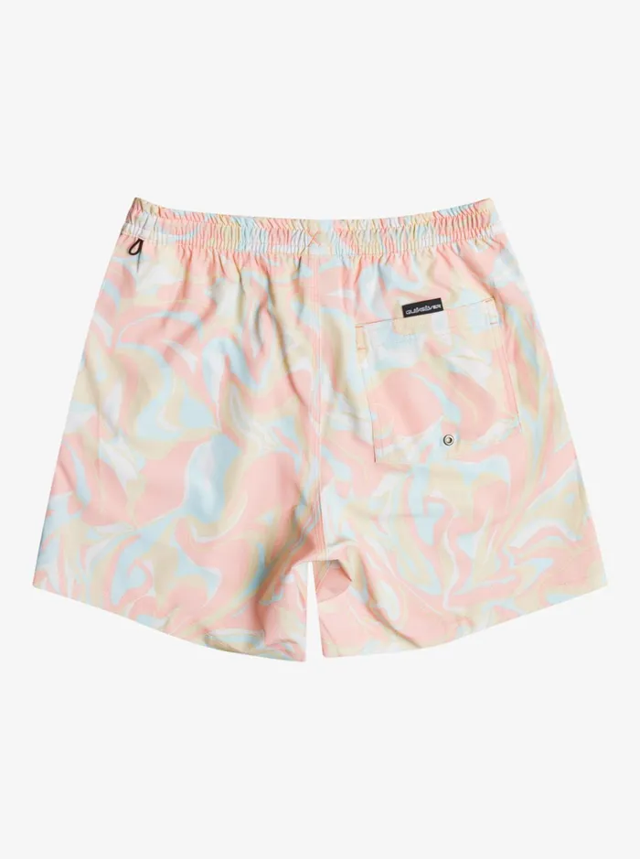 Men Quiksilver Boardshorts Ocean Mix 17034 Volleys Peach Pink Men Quiksilver Boardshorts Ocean Mix 17034 Volleys Peach Pink
