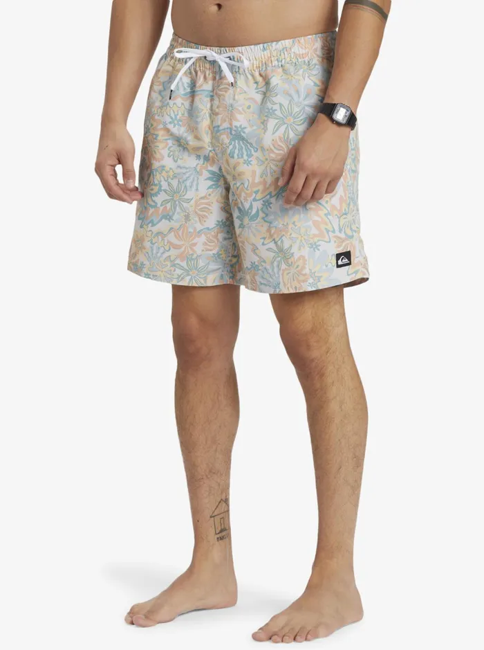 Men Quiksilver Boardshorts ReMix 17034 Volleys Birch Men Quiksilver Boardshorts ReMix 17034 Volleys Birch