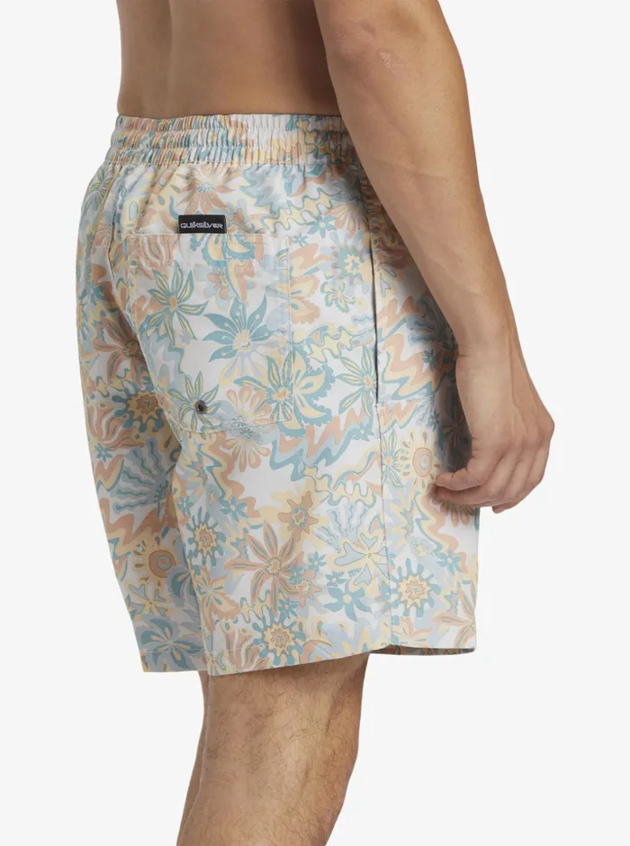 Men Quiksilver Boardshorts ReMix 17034 Volleys Birch Men Quiksilver Boardshorts ReMix 17034 Volleys Birch