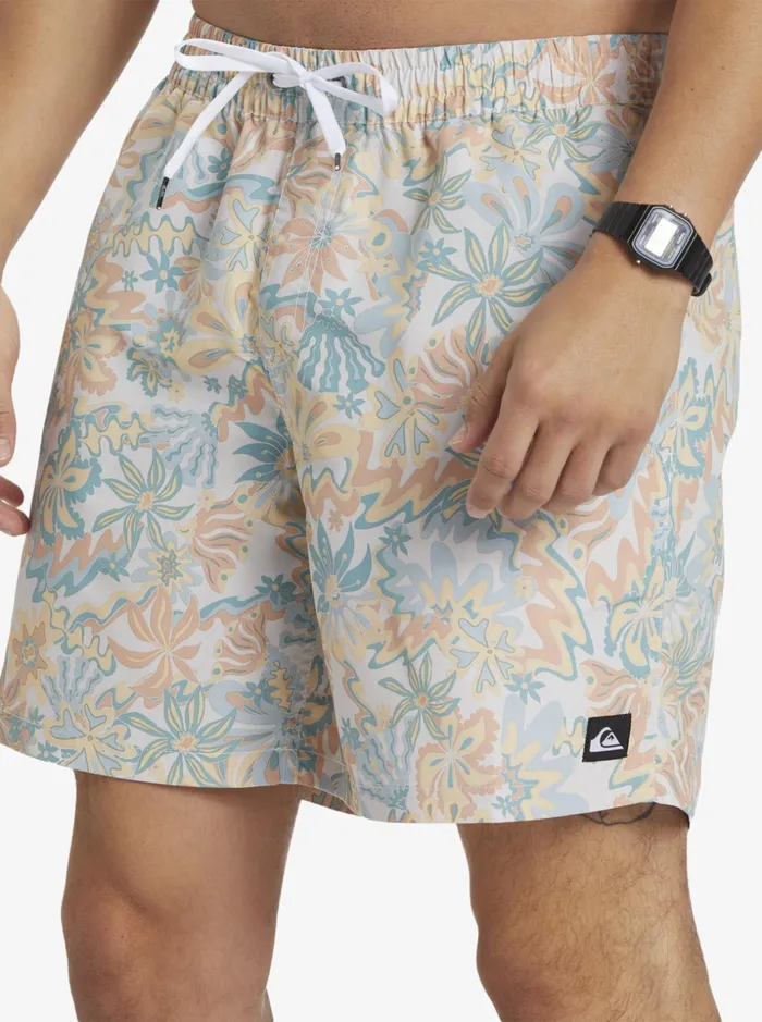 Men Quiksilver Boardshorts ReMix 17034 Volleys Birch Men Quiksilver Boardshorts ReMix 17034 Volleys Birch