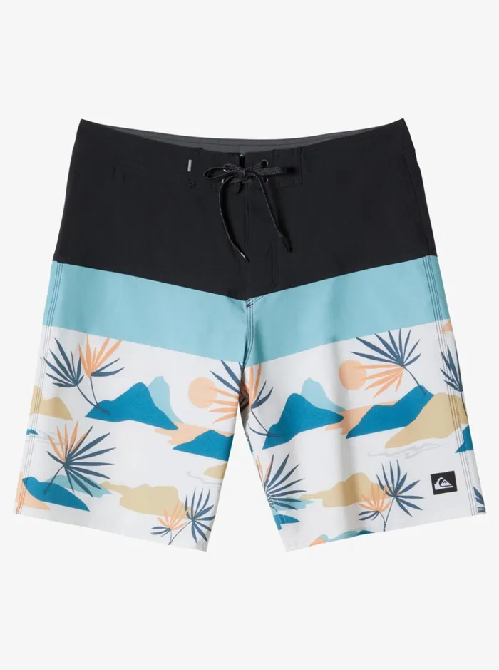 Men Quiksilver Boardshorts Surfsilk Panel 20034 Boardshorts Iron Gate