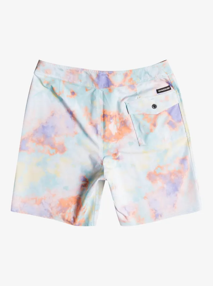 Men Quiksilver Boardshorts SurfSilk Piped 18034 Boardshorts White Men Quiksilver Boardshorts SurfSilk Piped 18034 Boardshorts White