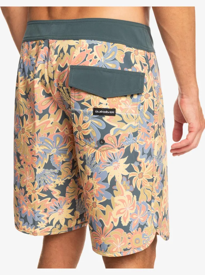 Men Quiksilver Boardshorts Surfsilk Scallop 19034 Boardshorts Dark Slate Men Quiksilver Boardshorts Surfsilk Scallop 19034 Boardshorts Dark Slate