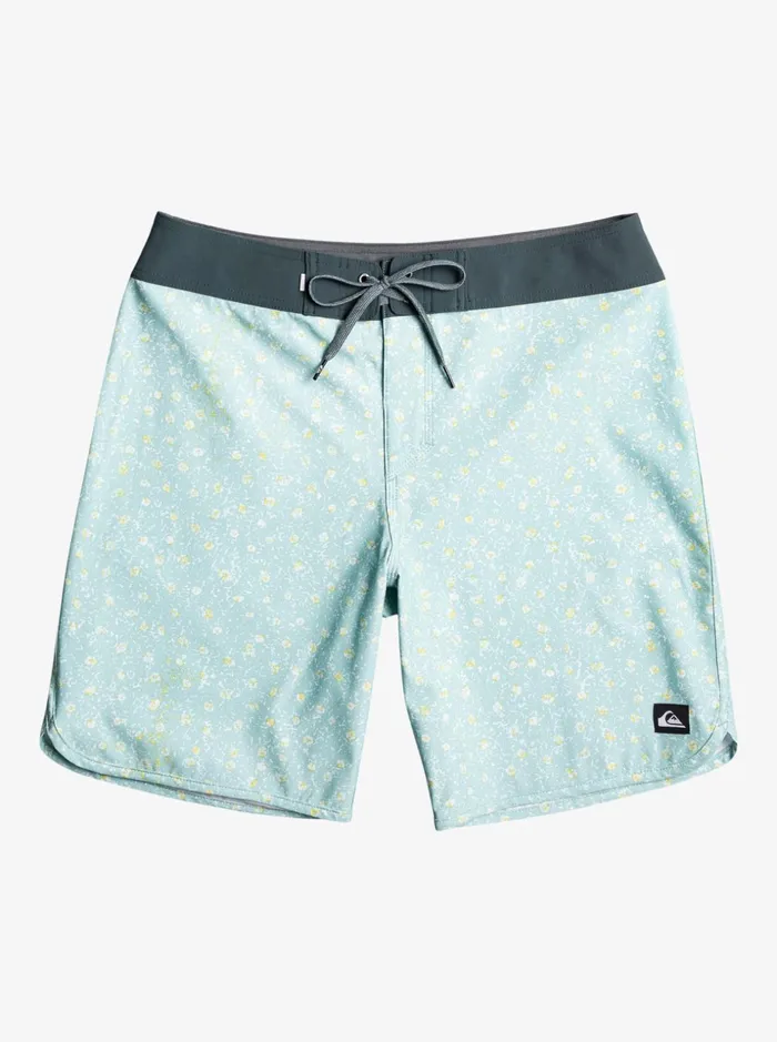 Men Quiksilver Boardshorts Surfsilk Scallop 19034 Boardshorts Sky Blue