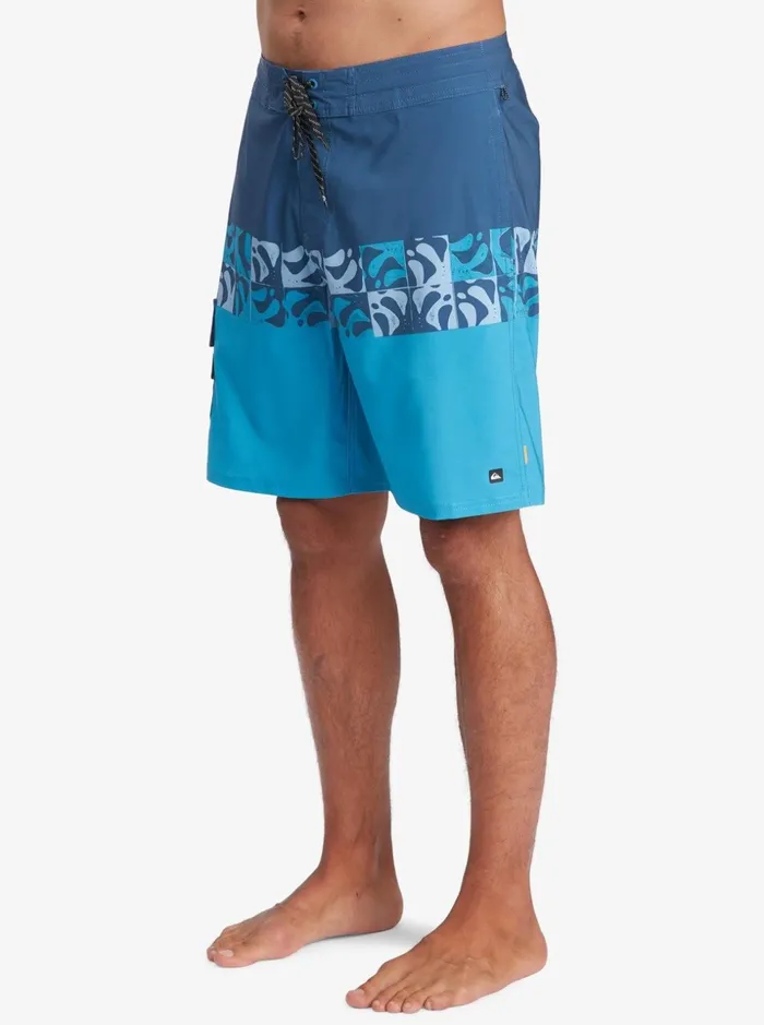 Men Quiksilver Boardshorts Waterman Angler Stripe 20034 Beachshorts Angler Stripe Ensign Blue Men Quiksilver Boardshorts Waterman Angler Stripe 20034 Beachshorts Angler Stripe Ensign Blue